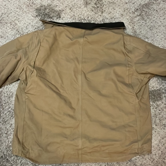 Beige Cotton Workman’s Jacket. Heavy Fit for Cold Weather. Size 3XL. - Picture 6 of 6